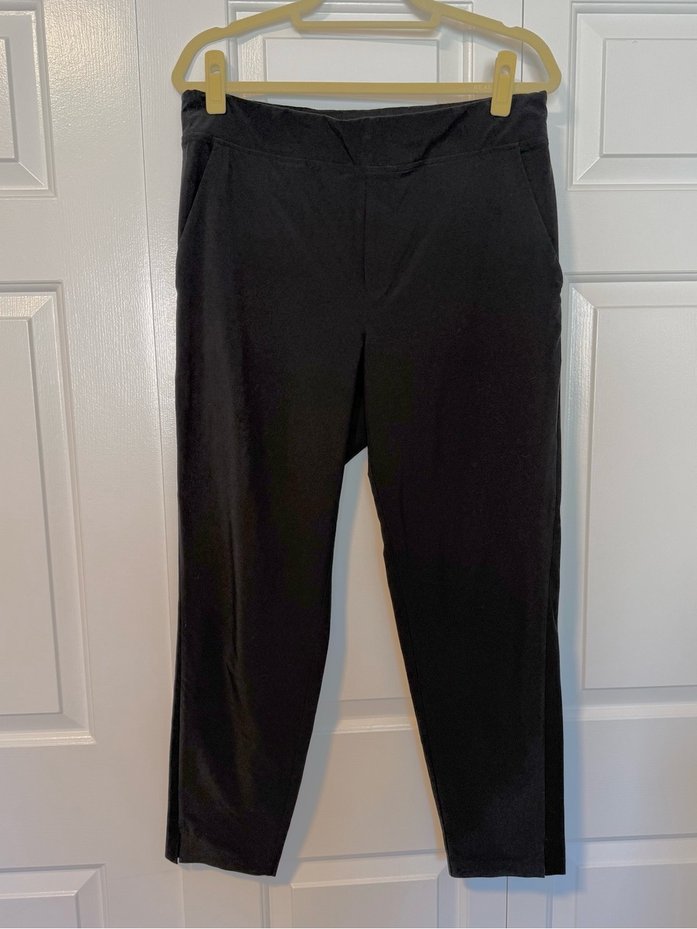Athleta Black Brooklyn Straight-Leg Ankle Pants size 12 - Picture 2 of 7